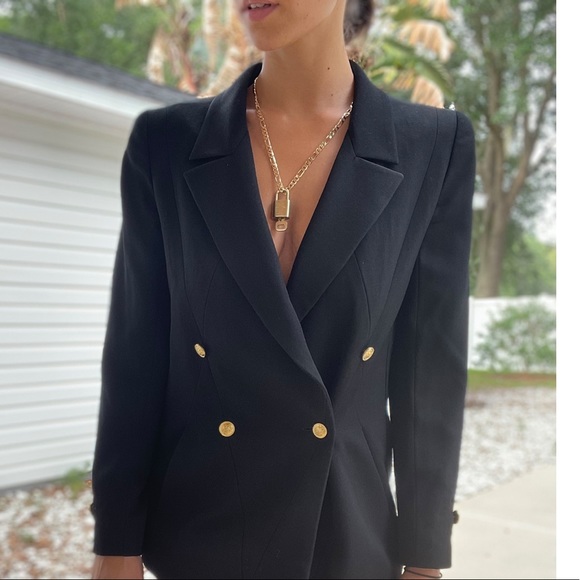 Louis Vuitton 14k Padlock & Key Necklace Set - Picture 4 of 8